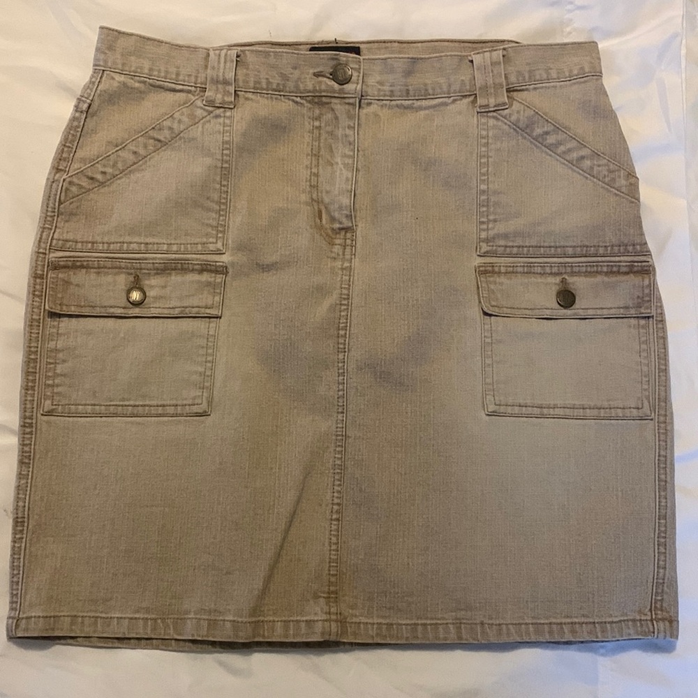 New York & Co. khaki pencil skirt